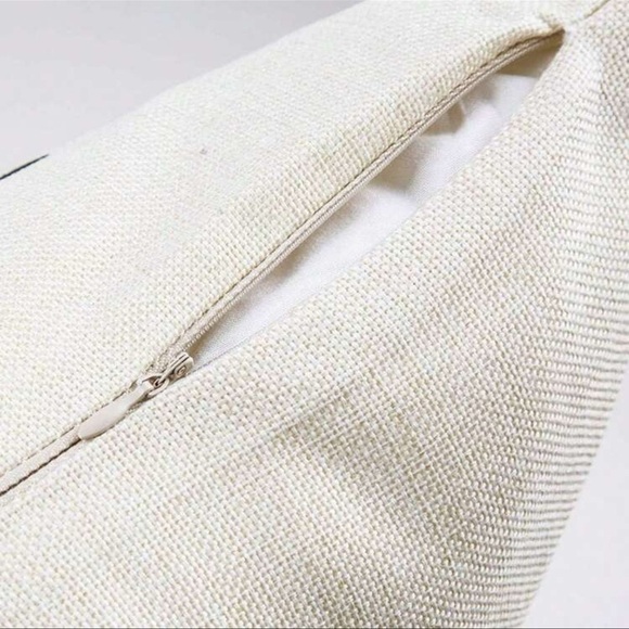 This is Us Screen print Faux Linen Toss Pillow Cover - Picture 3 of 5